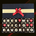 Frase en chocolate - Eres Mi Vicio Favorito