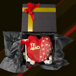 Corazón sorpresa rojo - Te amo