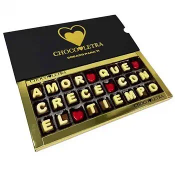 Mensajes en chocolate