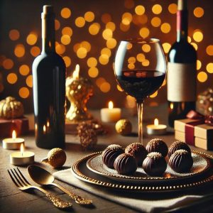 Maridajes de chocolate con vinos