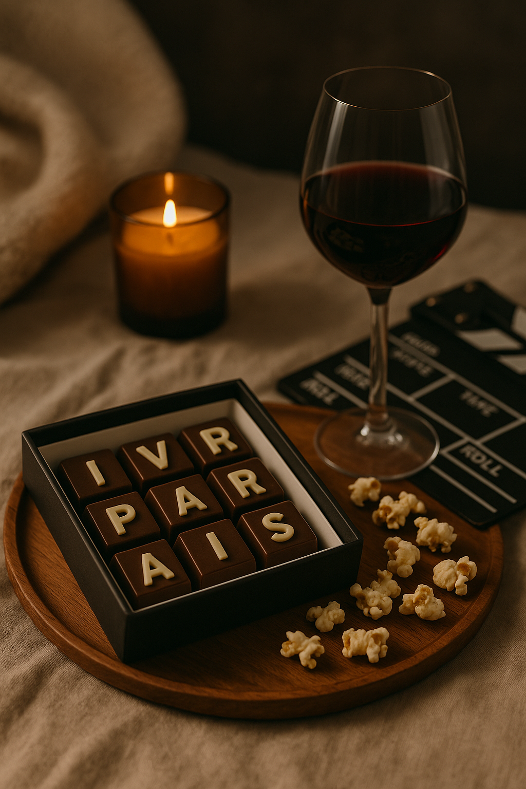 Cómo crear una experiencia de cine y chocolate