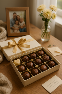 Bombones con cariño para familiares especiales