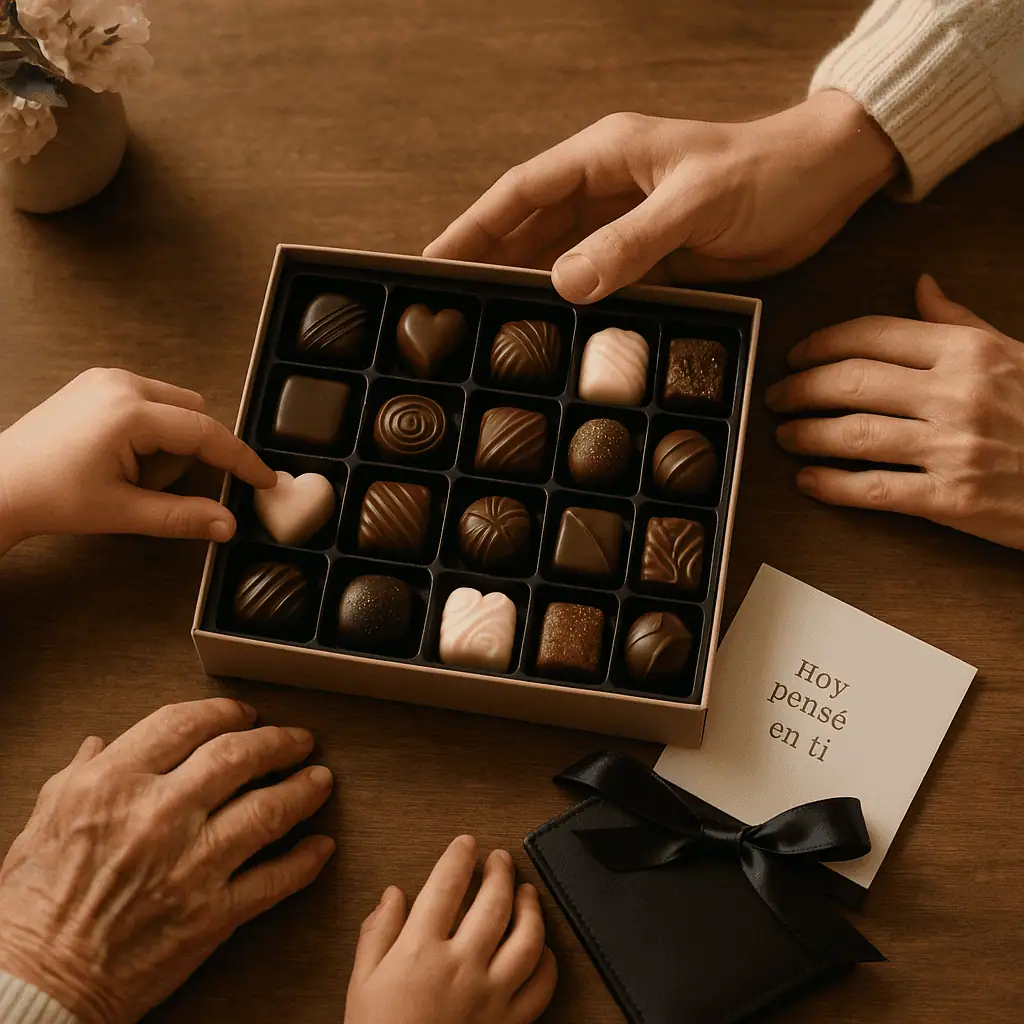 Bombones para celebrar con padres, hijos y abuelos