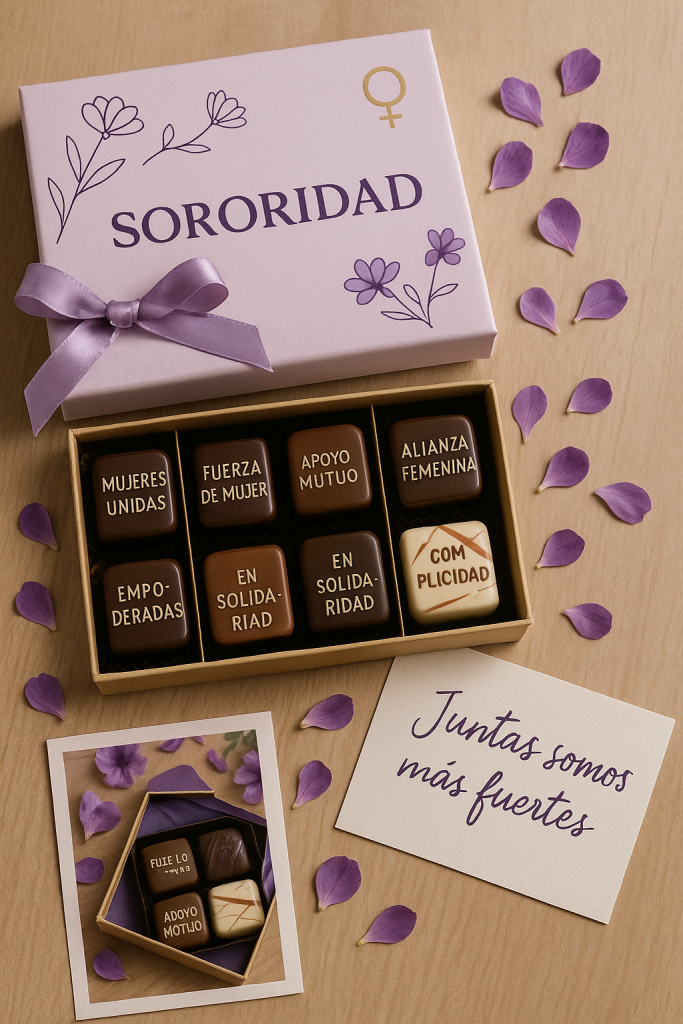Frases de sororidad para regalar con dulzura
