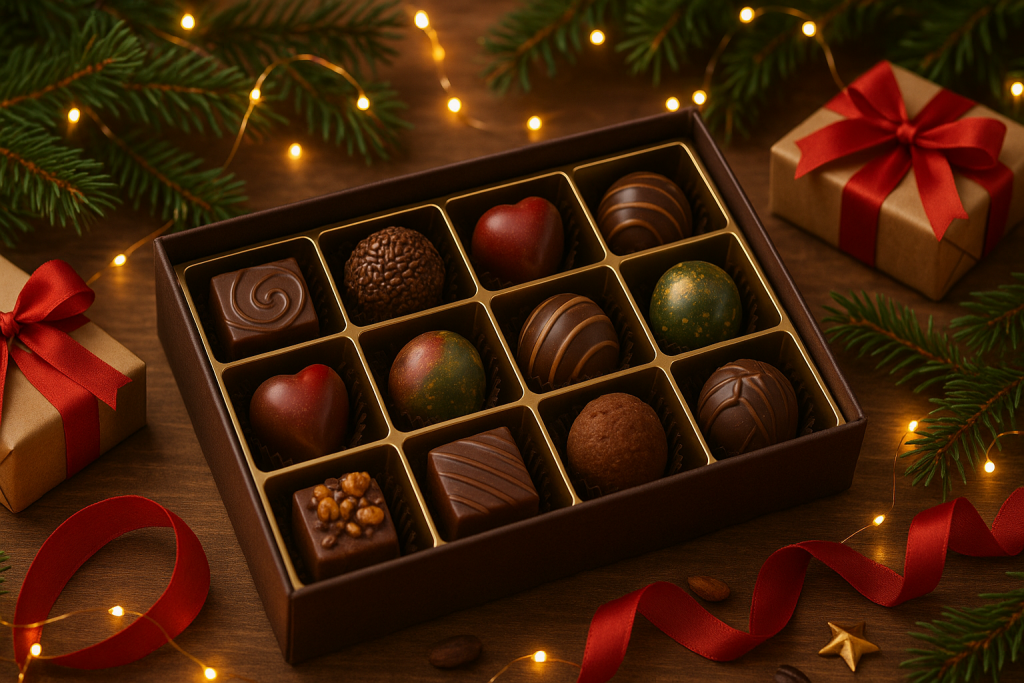 Bombones con frases para el amigo invisible