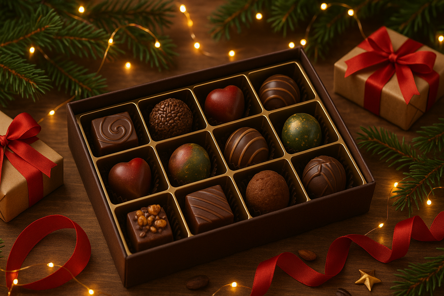 Bombones con frases para el amigo invisible