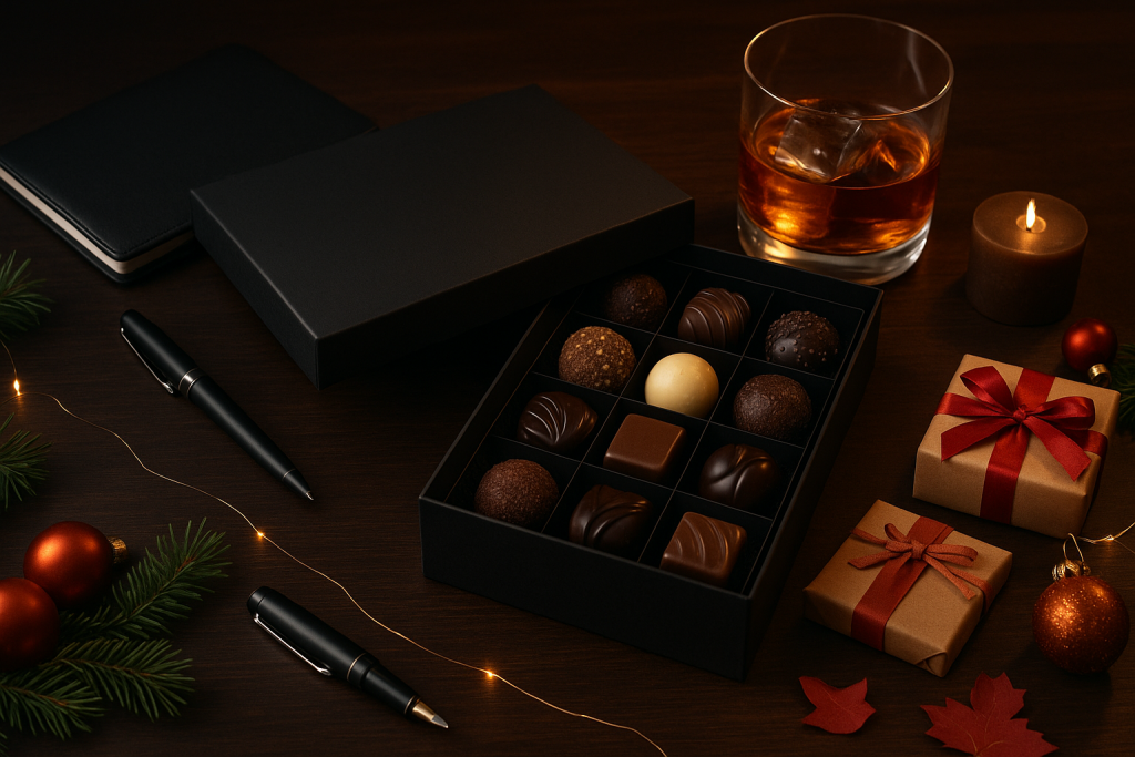 Bombones con frases para hombres difíciles de sorprender