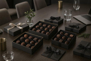 Bombones corporativos personalizados