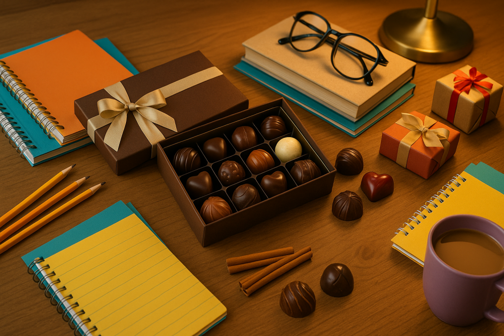 Bombones motivadores en septiembre para estudiantes