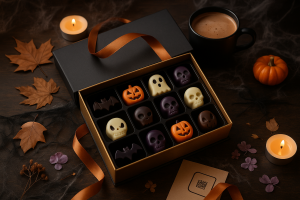 Bombones personalizados para Halloween