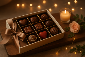 Bombones personalizados para relaciones recientes