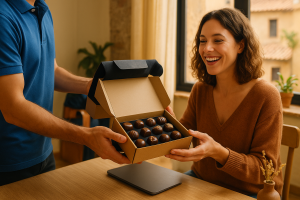 Bombones que sorprenden por delivery en toda España