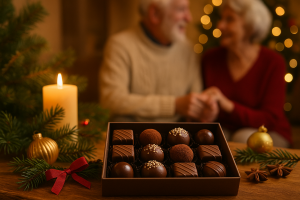 Comprar bombones navideños personalizados