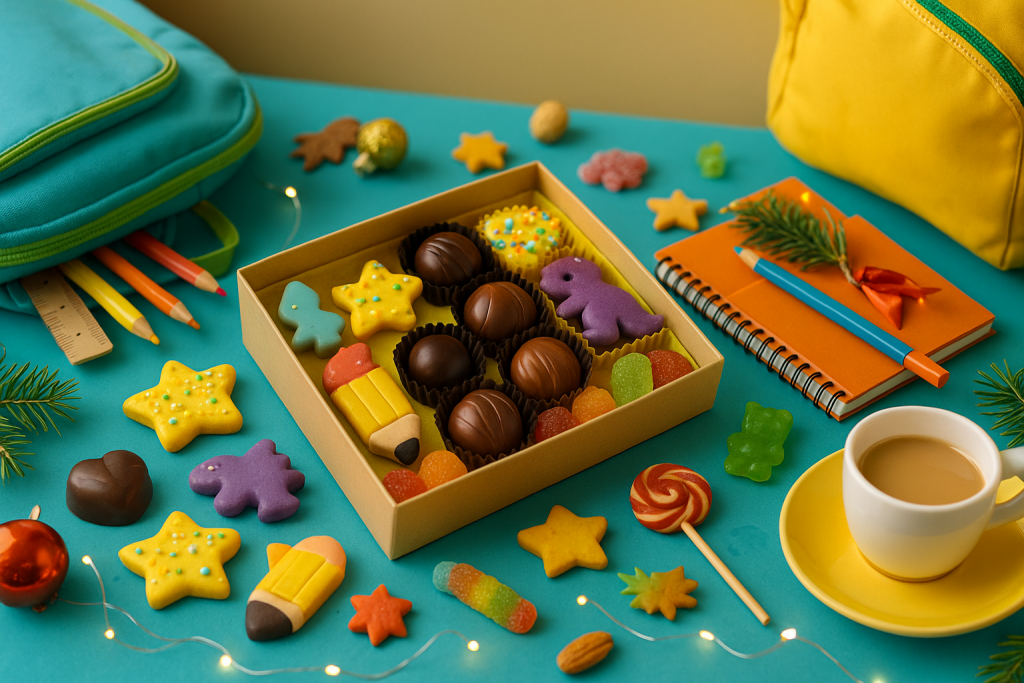 Dulces personalizados sin gluten para la vuelta al cole