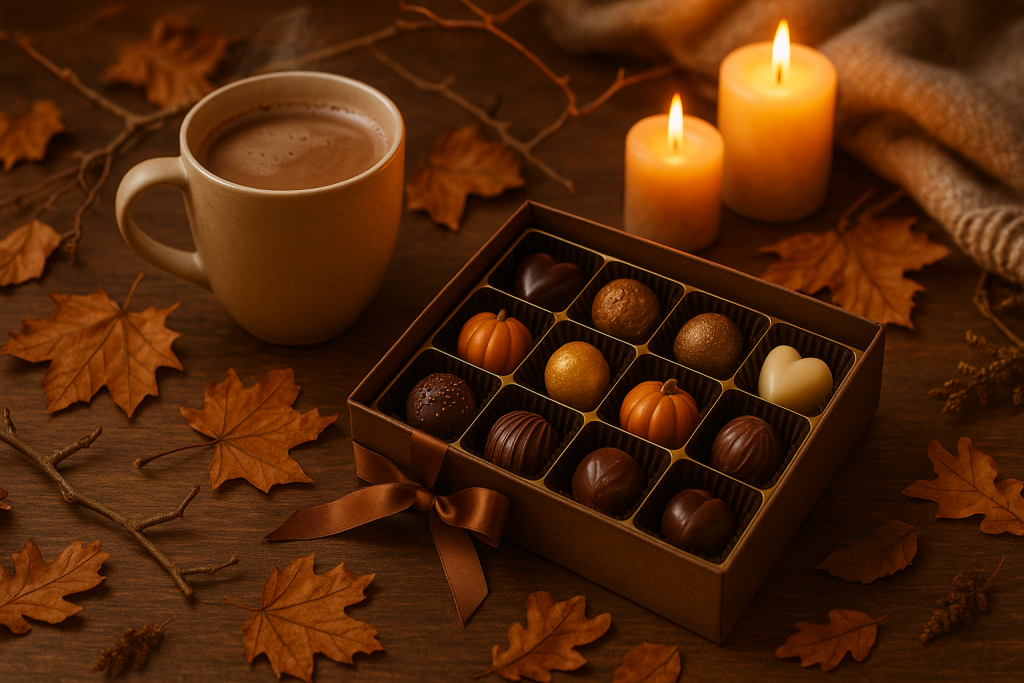 Frases con chocolate para regalar en octubre