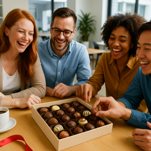 Frases graciosas para bombones en la oficina