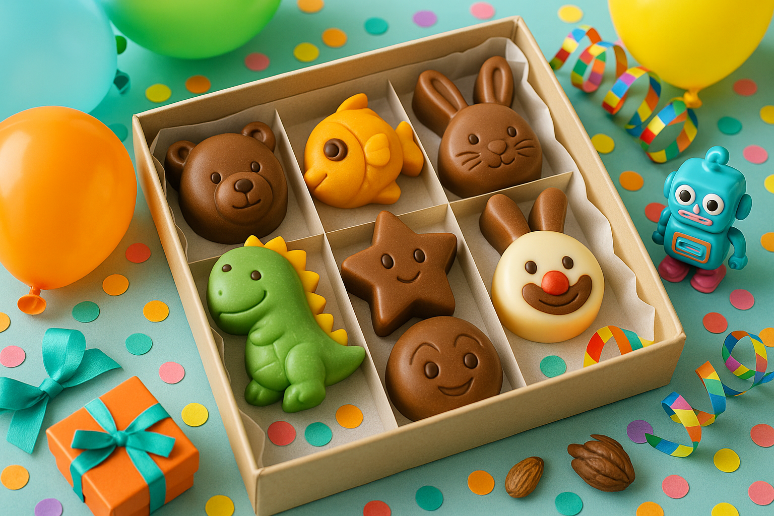 Regalos dulces con personajes para los más pequeños