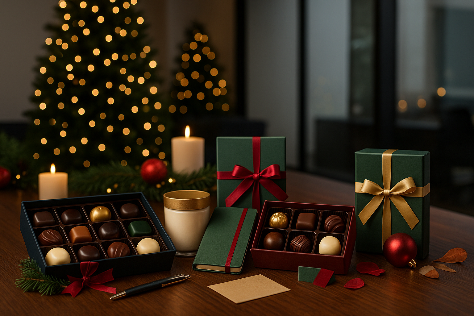 Regalos navideños para clientes con branding