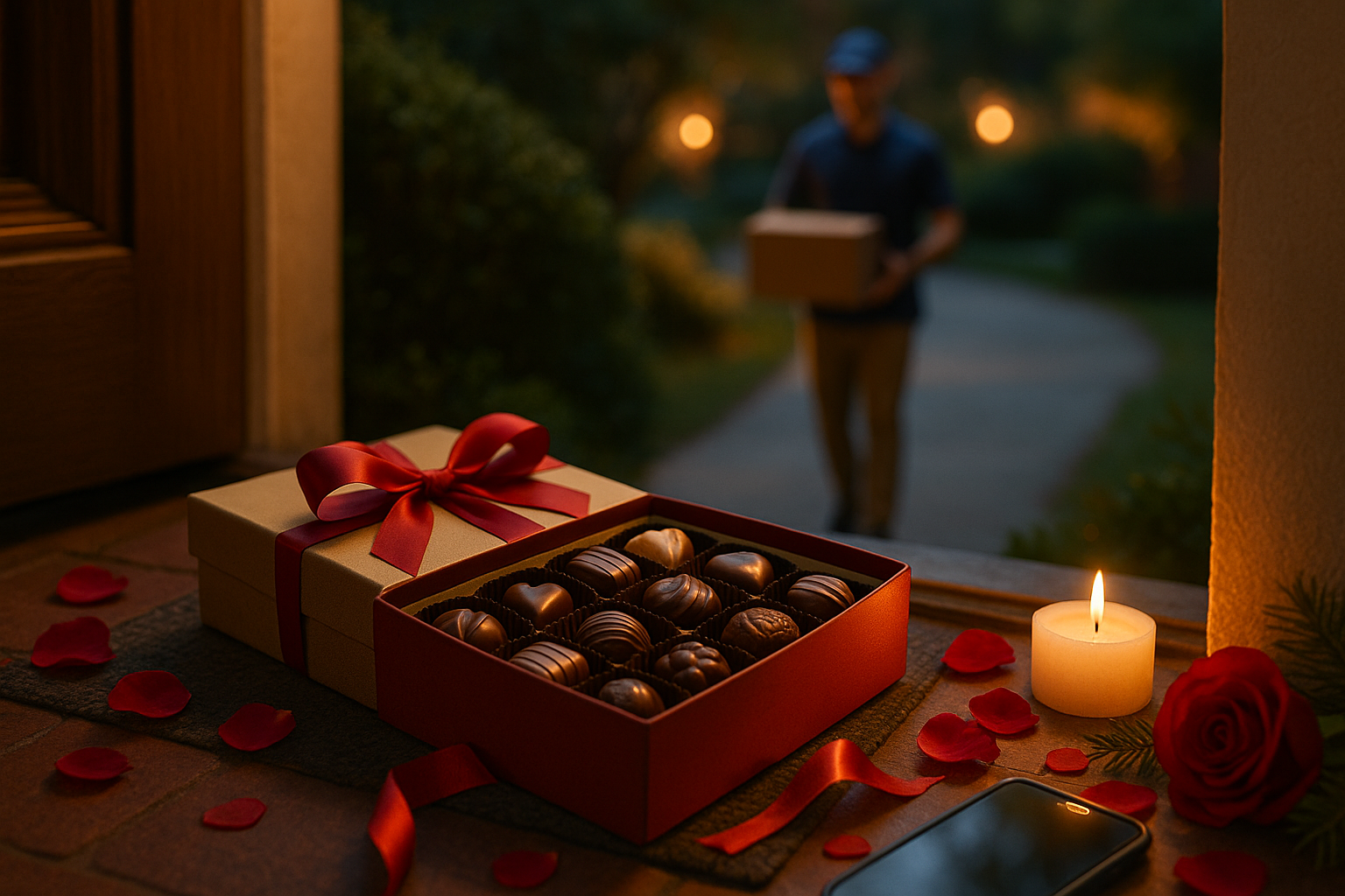 Bombones con frases que enamoran