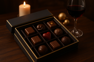 Bombones personalizados como regalo gourmet