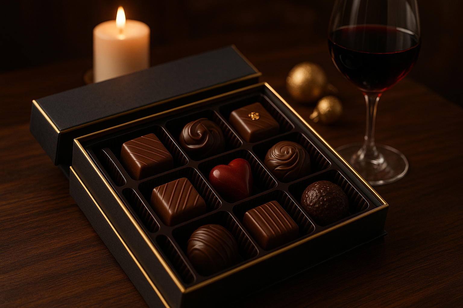 Bombones personalizados como regalo gourmet