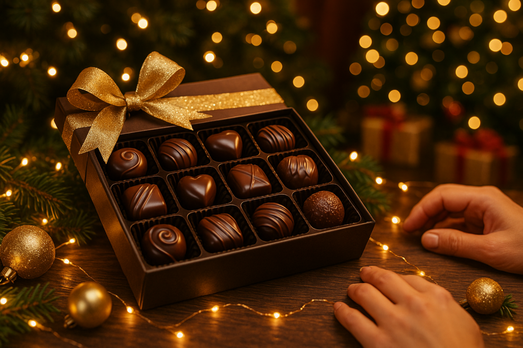 Cómo sorprender con chocolate en Navidad